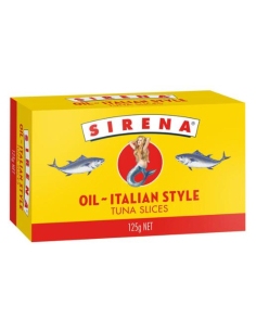 Sirena Tuna Slices Oil Italian Style 125g x 1